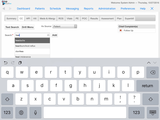 Screenshot #4 pour OneTouch EMR