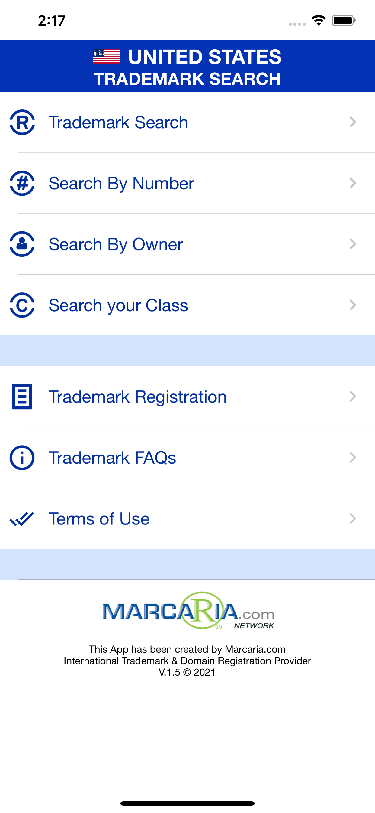 U.S. Trademark Search Tool