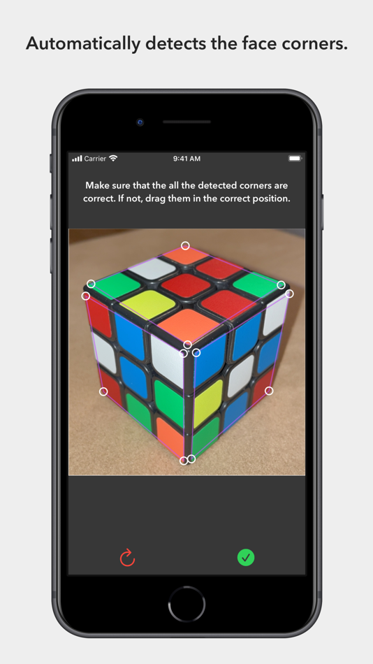 #3. CubeSolver AR (iOS) By: Andrei Ciobanu