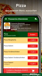 How to cancel & delete pizzaservice altenmünster 2