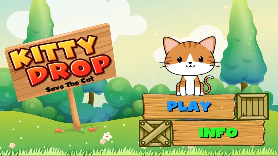 #1. Kitty Drop Cat Save (iOS) Podle: Giuseppe Calcagno