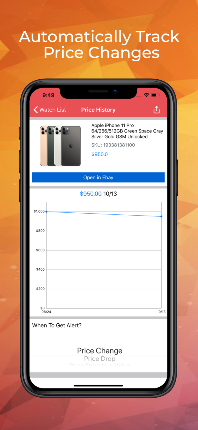 Price Tracker for Ebay