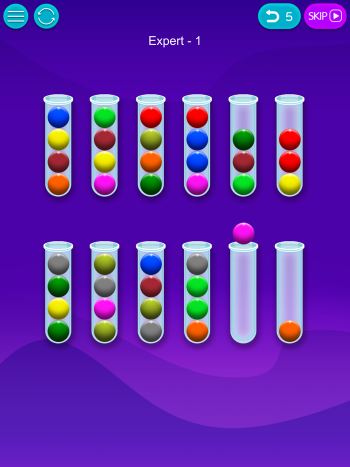 SPHERE SORT COLOR PUZZLE 3D