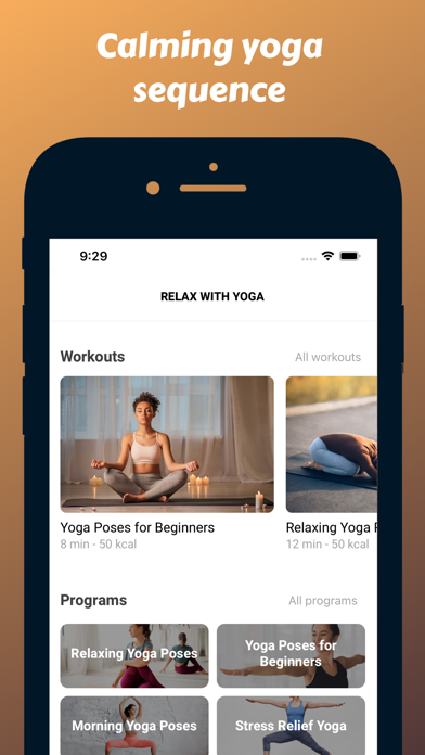 Relaxing Yoga for Happiness Screenshot