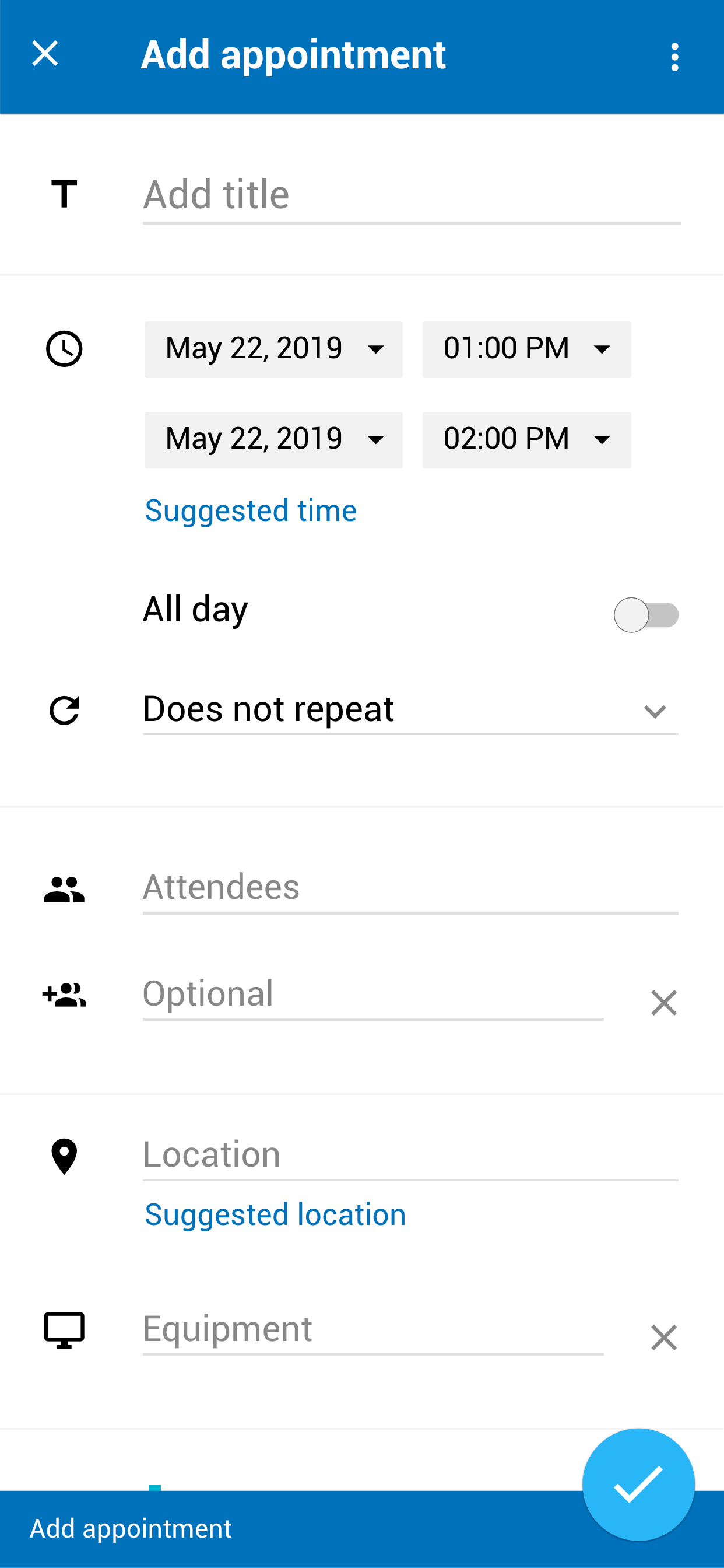 VNCcalendar