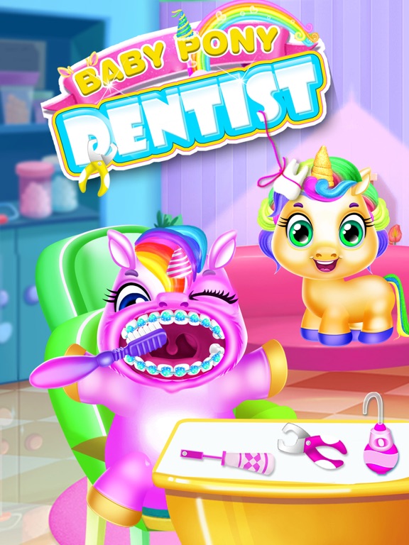 Screenshot #4 pour Dentiste animaux - Poney bébé