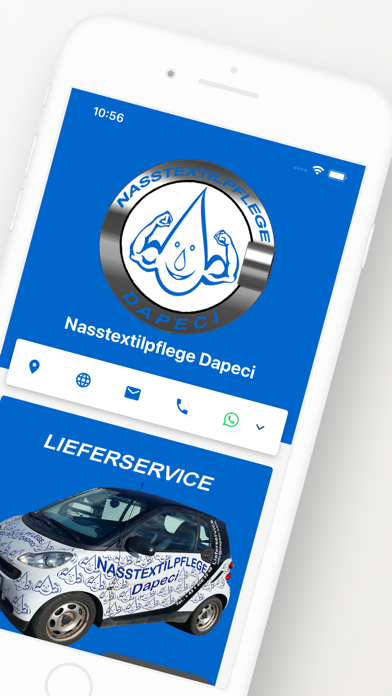 Nasstextilpflege Dapeci Screenshot