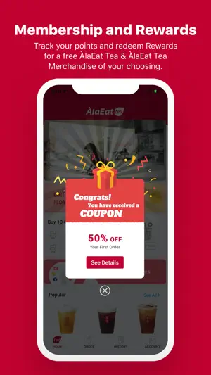 AlaEat Bubble Tea screenshot 2
