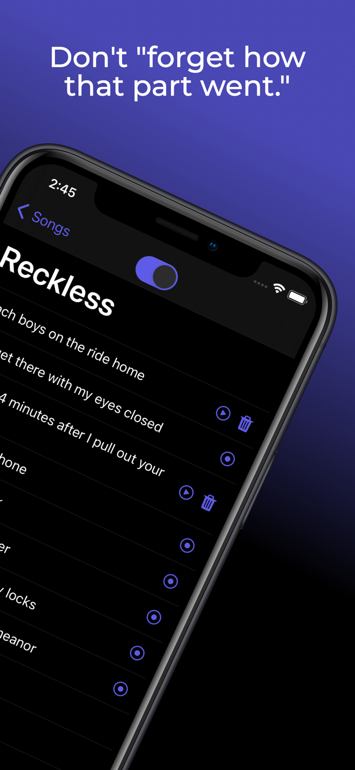 The Lyrics App