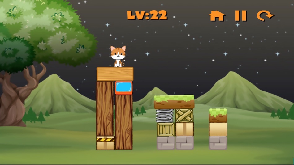 #9. Kitty Drop Cat Save (iOS) Podle: Giuseppe Calcagno