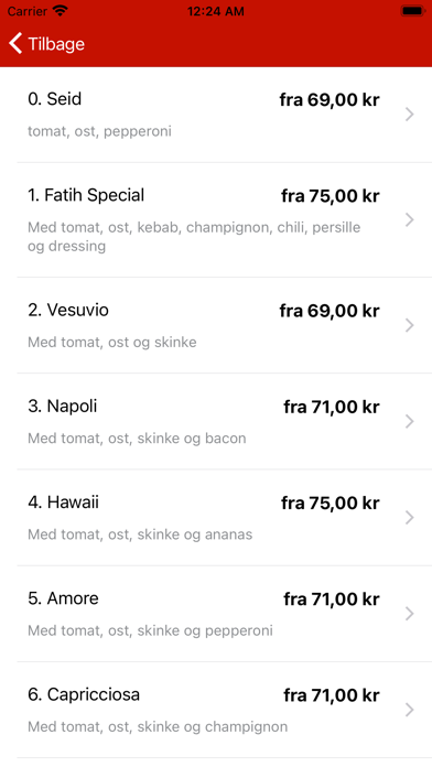 Højby Pizza Screenshot