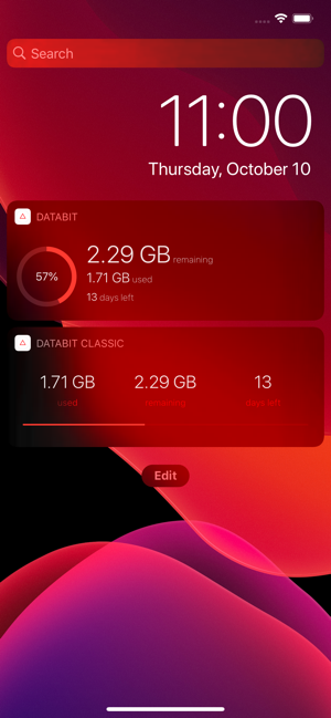 ‎Databit: Data usage manager Screenshot