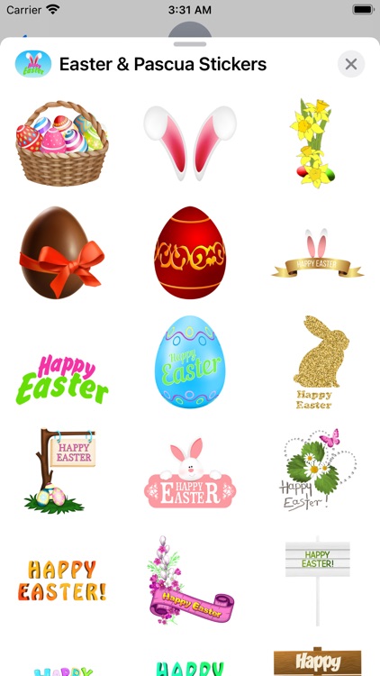 Easter & Pascua Stickers