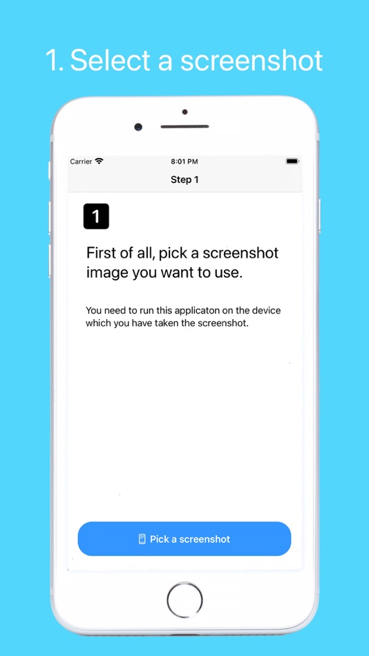 #1. Screenshot-Make (iOS) 由: Shunzhe Ma