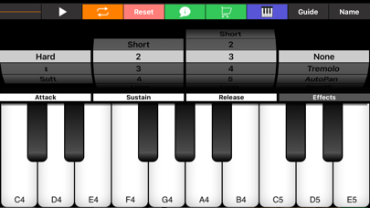 E Piano Synth - Keyboard Tiles Screenshot