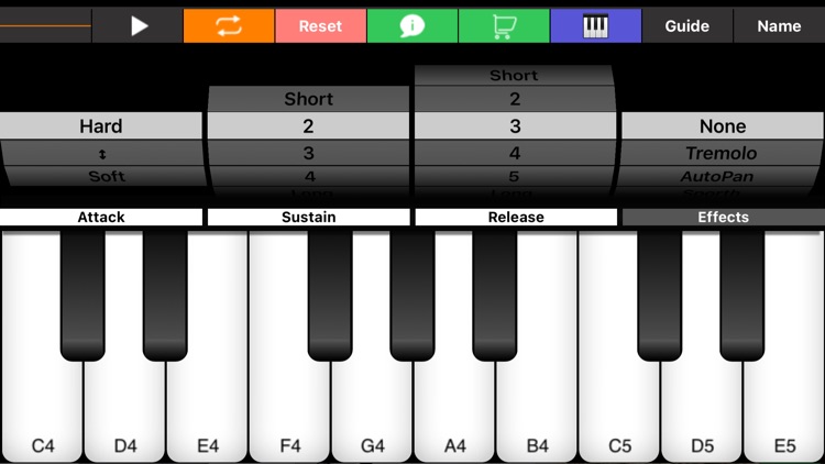 E Piano Synth - Keyboard Tiles screenshot-5