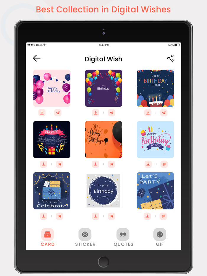 Photo on Cake - Birthday Video