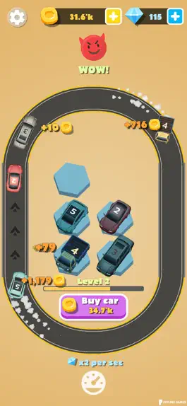 Game screenshot Drift Merge: Idle Car Clicker hack