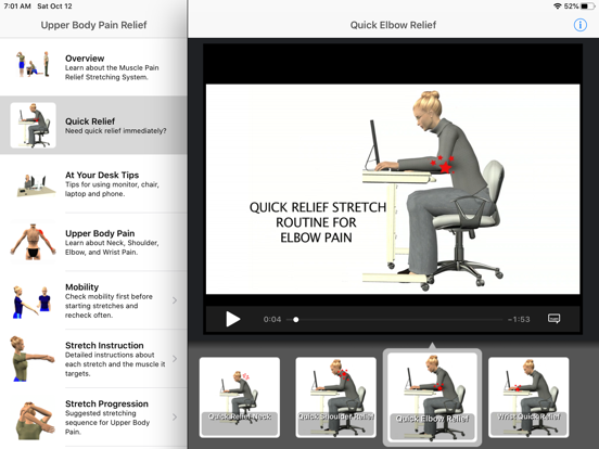 Screenshot #5 pour Stretch for Pain Relief Upper