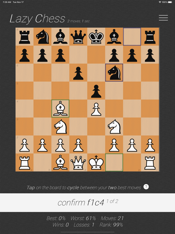 Lazy Chessのおすすめ画像1