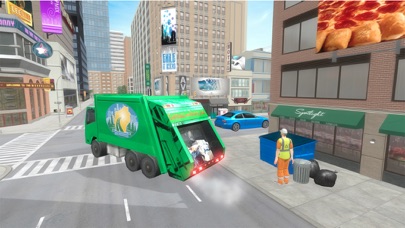 Trash Truck Driving Game Screenshot