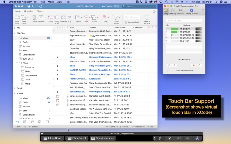 #3. Email Filing Assistant Pro (macOS) 来自: Schulz Software