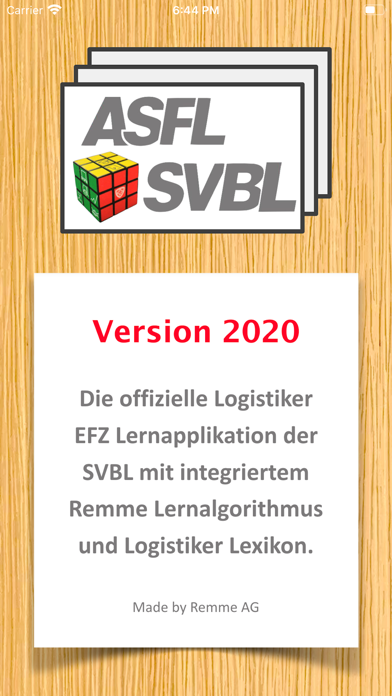 Screenshot #1 pour Logistiker EFZ (2020)