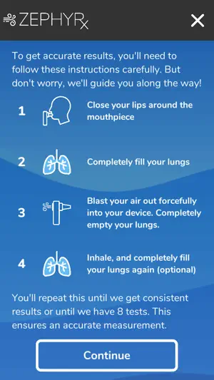 ZEPHYRx Breathe Easy screenshot 4