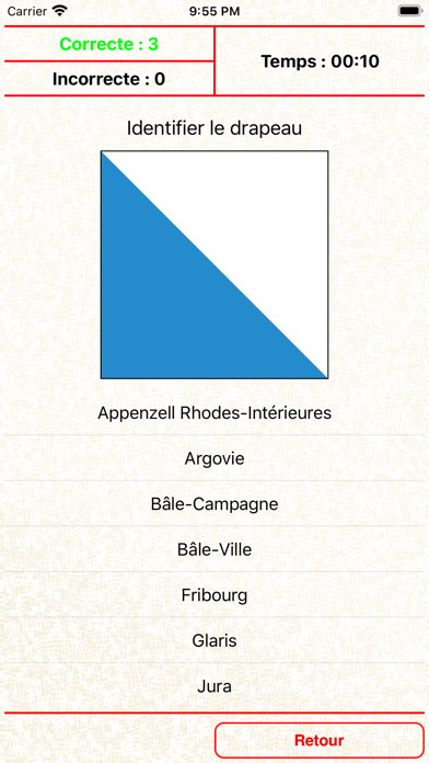 Screenshot #3 pour Quiz des Cantons