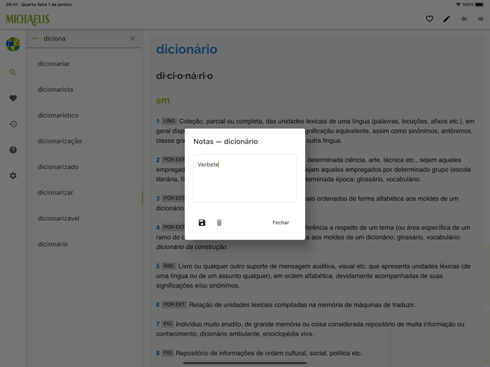 Dicionário Michaelis Português