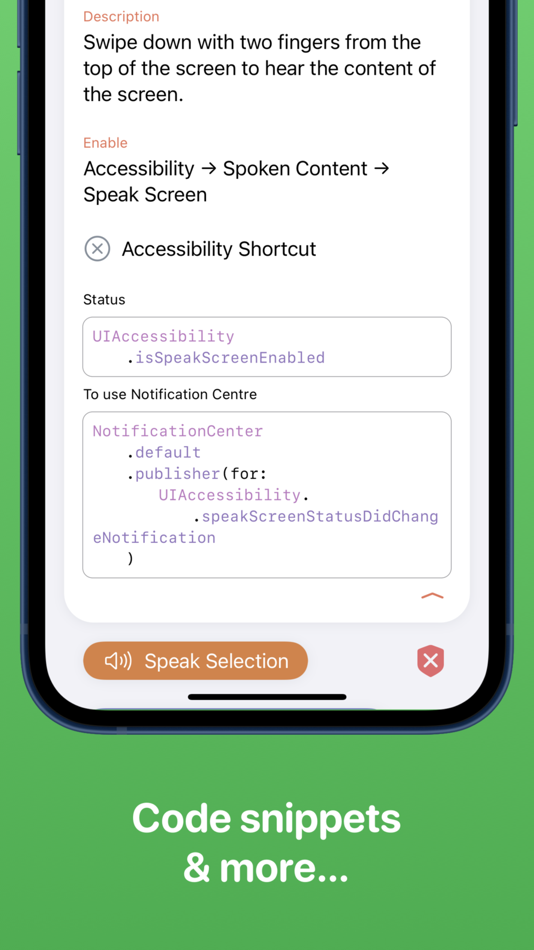 #3. Accessibility Inspector (iOS) Podle: George Garside