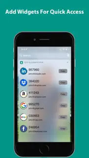totp authenticator – fast 2fa iphone screenshot 3
