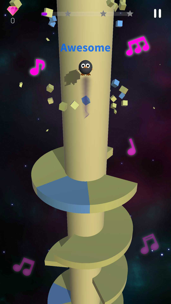 Jump Ball - EDM Helix Tiles