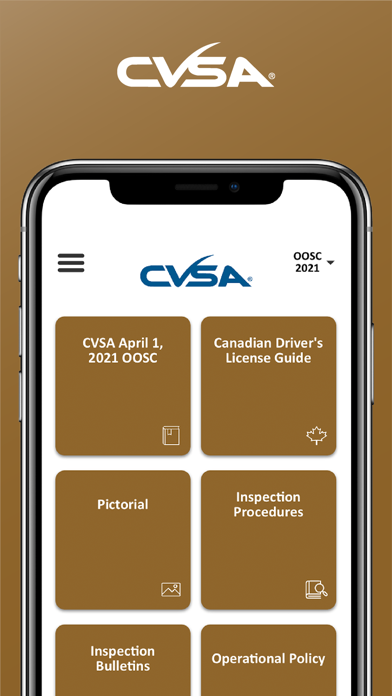 CVSA Out-of-Service Criteria screenshot 2