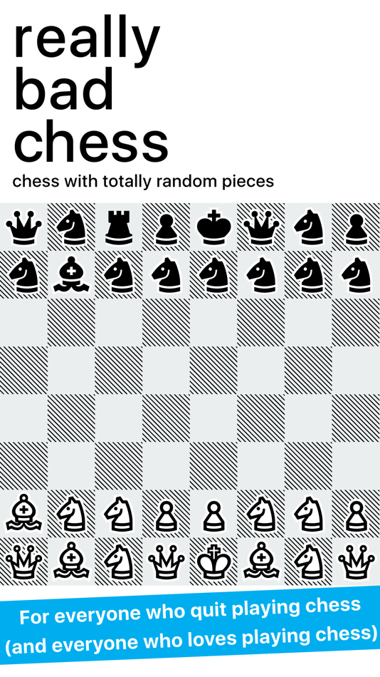 #1. Really Bad Chess+ (iOS) Podle: Zach Gage