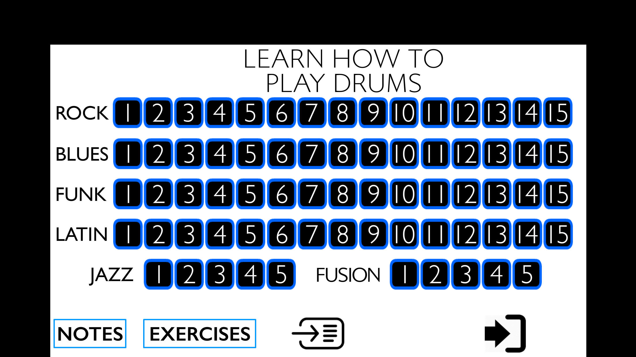 Learn how to play Drums PRO