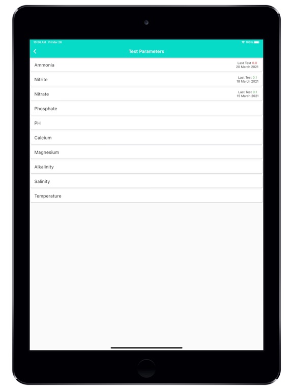 Aquarium Keeper iPad screenshot 9 - Utilities app