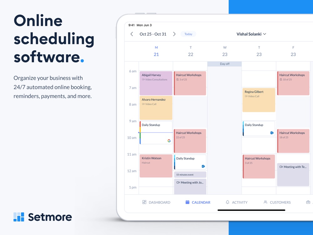 Setmore Appointment Scheduling App for iPhone - Free ...