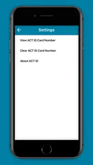 act id open options iphone screenshot 2