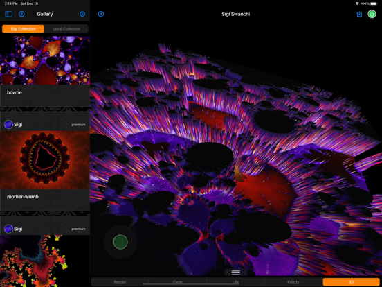 Sigi Swanchi 3D Digiscope iPad app afbeelding 8