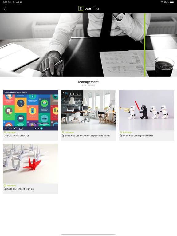 Screenshot #6 pour Emprise - notre App E-learning