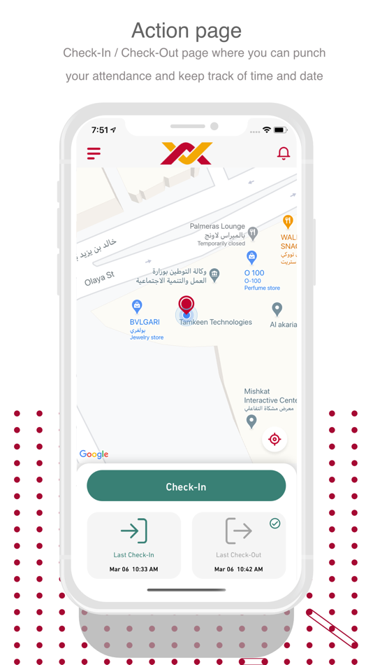#4. Smart-Attendance (iOS) 由: Tamkeen Technologies