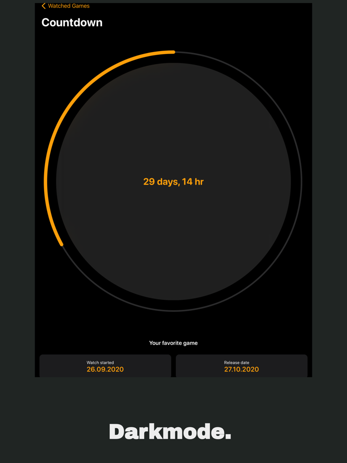 GameWatcher - Release Timer