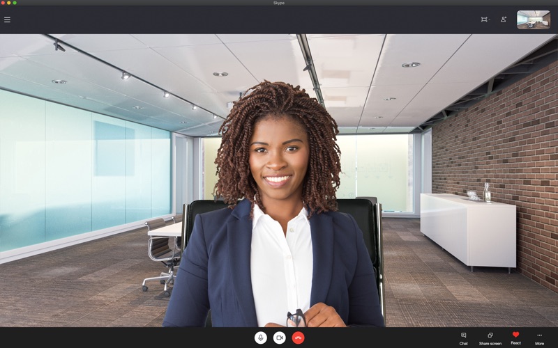 Screenshot #1 pour Backgrounds for Skype Calls