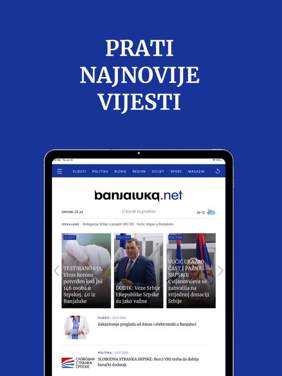 Screenshot #6 pour Banjaluka.net