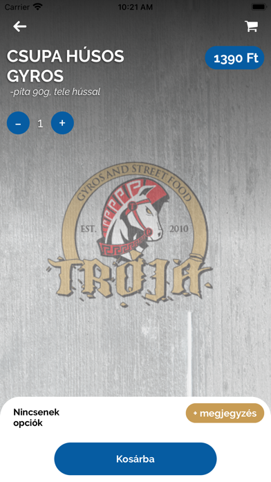 Trója Gyros Screenshot