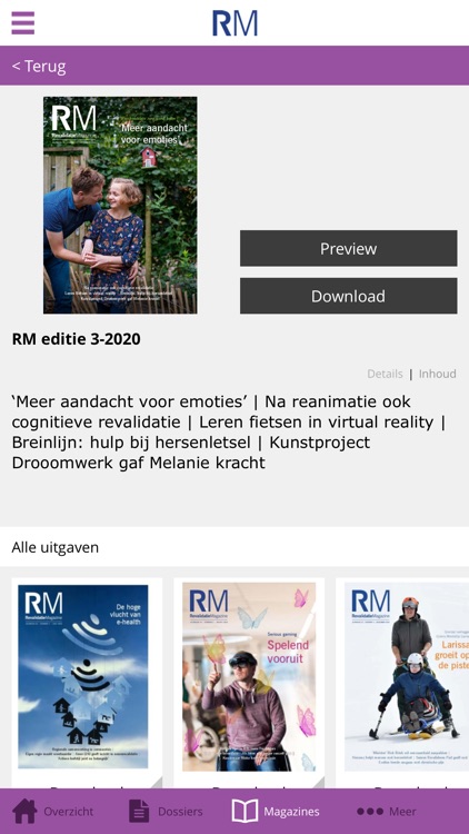 Revalidatie Magazine