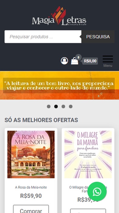 Screenshot #1 pour Magia das Letras