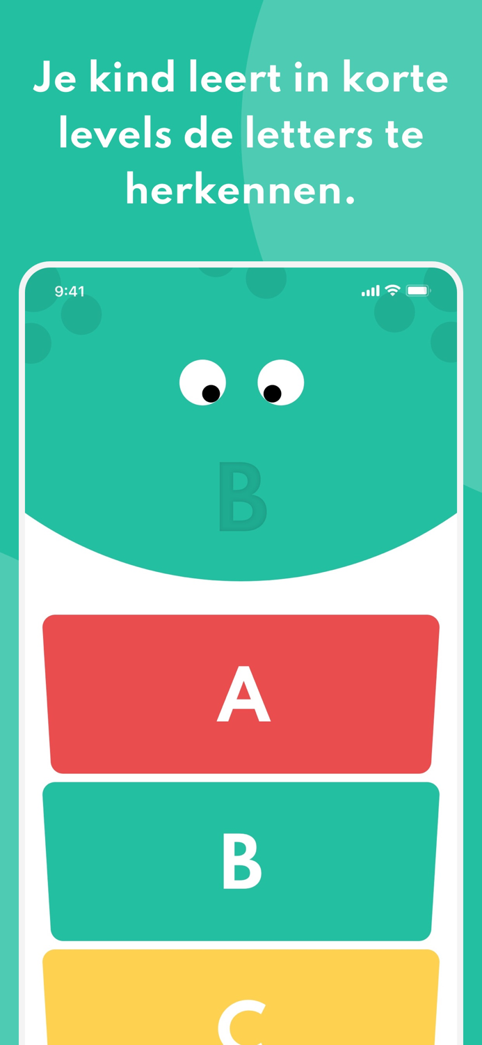 App Noot Mies - Letters leren
