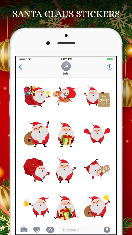 Santa Claus Stickers Pack! screenshot-3